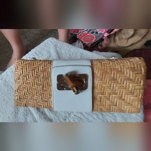 Bamboo Clutch with Latch